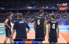 برزیل 3 ایران 2 / ایران به یک امتیاز در برابر رنکینگ اول جهان دست یافت/ برنامه مسابقات لیگ ملت‌های والیبال ۲۰۱۹ 