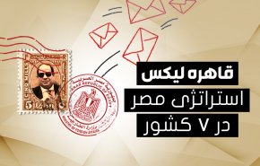 اینفوگرافیک/ استراتژی مصر در قبال 7 کشور
