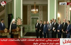 روحانی: اگر جنگی علیه ما بخواهد شروع شود پاسخ بسیار قاطعی خواهیم داد/ تقدیر نخست وزیر ژاپن از فتوای رهبر انقلاب در خصوص ساخت سلاح هسته‌ای