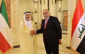 دیدار نخست‌وزیر عراق و امیر کویت در بغداد
