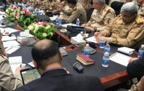 نشست حشد شعبی و ارتش عراق با موضوع امنیت