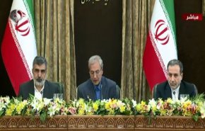 کمالوندی: تا ساعاتی دیگر غنی سازی بالای 3.67 درصد شروع می‌شود/ عراقچی: اقدامات ما برای حفظ برجام است/ گام سوم را در زمان مقتضی اعلام خواهیم کرد/ مفهومی به نام 1+5 را به رسمیت نمی شناسیم/ به هر میزانی که نیاز داشته باشد درصد غنی‌سازی را افزایش می‌دهیم