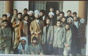 تصویری دیده نشده از سیدحسن نصرالله در کنار شهید سید عباس موسوی