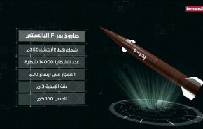 صاروخ بدرF الباليستي يدك تجمعات المرتزقة قبالة نجران