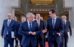دیدار بشار اسد با فرستاده پوتین