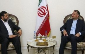 دیدار و گفت‌وگوی هیأتی از حماس با امیر عبداللهیان در بیروت