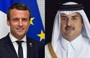 گفت‌وگوی تلفنی امیر قطر و ماکرون درباره لیبی