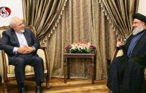 سیدحسن نصرالله در پیامی به ظریف: تحریم آمریکا حضورتان را مقتدرانه‌تر و تاثیرگذارتر کرده است 