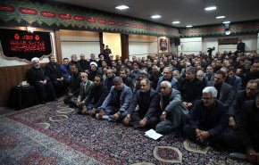 مراسم عزاداری حضرت اباعبدالله الحسین (ع) با حضور روحانی