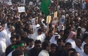 ویدئویی از مراسم شام عاشورا در قطیف عربستان