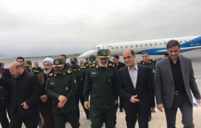 فرمانده کل سپاه پاسداران وارد گلستان شد