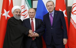 دیدار سه جانبه روسای جمهور ایران، روسیه و ترکیه
