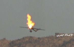 پهپاد جاسوسی ائتلاف سعودی در 'تعز' یمن سرنگون شد