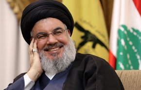  پرچم حزب‌الله و عکس «نصرالله» در شهرک صهیونیستی
