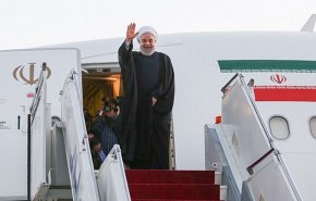 رئیس جمهوری رهسپار ارمنستان شد