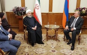 روحانی و رئیس جمهور ارمنستان دیدار و گفت‌وگو کردند
