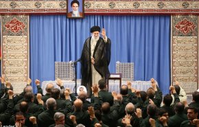 دیدار مجمع عالی فرماندهان سپاه با فرمانده کل قوا