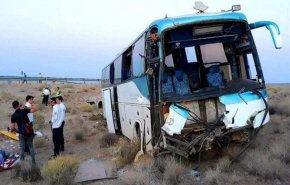 2 کشته و 30 مصدوم در تصادف اتوبوس حامل زائران ایرانی در شلمچه
