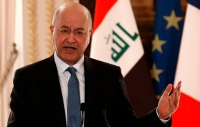 «برهم صالح» خواستار توقف فوری عملیات ترکیه در سوریه شد