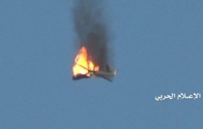 ساقط شدن پهپاد جاسوسی ائتلاف سعودی در «الحدیده»