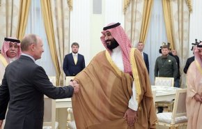 دیدار پوتین و محمد بن سلمان در ریاض 
