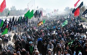 تایم‌لپس زیبا از مسیر پیاده روی اربعین