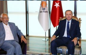 رئیس حزب النهضه تونس با «اردوغان» در ترکیه دیدار کرد