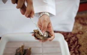 زوجان أمريكيان يعثران على لؤلؤة حقيقية في محارة خلال العشاء