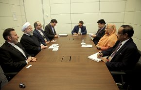 دیدارهای دو جانبه روحانی در باکو 