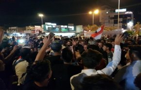 اعلام قانون منع آمد و شد در بغداد
