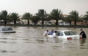 سیل جان ۷ شهروند سعودی را گرفت