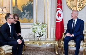 دیدار وزیر خارجه آلمان با رئیس‌جمهور تونس
