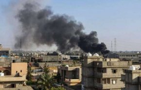 حمله نیروهای حفتر به فرودگاه مصراته