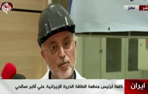 صالحی: دشمنان برای ما فرصت پیشرفت امکانات خود در صنعت هسته ای را فرآهم کردند/ راه‌اندازی زنجیره 30 تایی سانتریفیوژهای IR6 