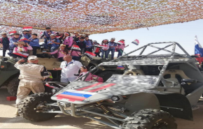 محافظة درعا السورية تستضيف رباعية الدفع الخفيفة الشيشانية الصنع 