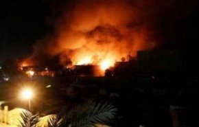 انفجار بمب صوتی در بغداد
