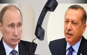 تماس تلفنی پوتین و اردوغان درباره تحولات سوریه
