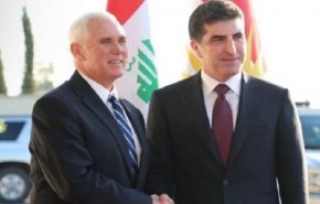 بارزانی سفر پنس به اربیل را نشانه «حمایت از عراق» خواند
