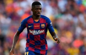برشلونة يعلن غياب ديمبيلي لفترة طويلة عن الملاعب
