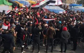میدان التحریر عراق هم اکنون/ تظاهرات 