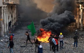 قتل فجیع نوجوان عراقی در میدان الوثبة بغداد + فیلم (+18)