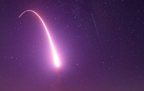 آمریکا موشک بالیستیک آزمایش کرد + فیلم