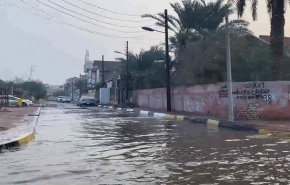 شاهد بالفيديو.. قضاء الزبير العراقي يغرق