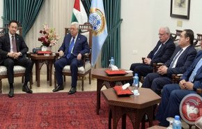 دیدار وزیر ژاپنی با مقامات تشکیلات خودگردان فلسطین