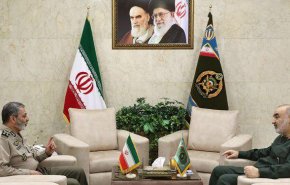 فرمانده کل سپاه با سرلشکر موسوی دیدار کرد
