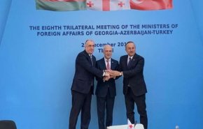 نشست سه جانبه وزیران خارجه آذربایجان، گرجستان و ترکیه برگزار شد