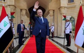 المیادین: «برهم صالح» به بغداد بازگشت
