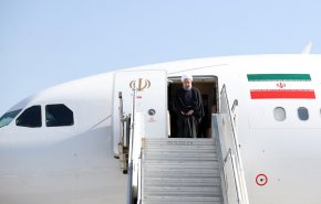 روحانی وارد اردبیل شد