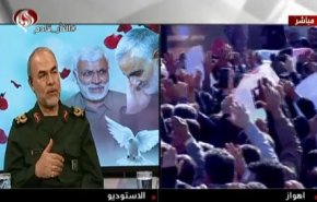 بدون شک انتقام خون سردار سلیمانی و هم رزمان شهیدش را خواهیم گرفت/ آمریکا باید منتظر انتقام گیری از داخل کشورهای اروپایی نیز باشد/ گروه های مقاومت بر اساس اولویت ها و شرایط ، دست به کار خواهند شد/ فقط ایران انتقام سردار را نخواهد گرفت