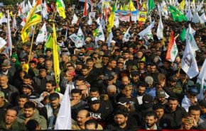 حضور محمدرضا سیستانی درتشییع پیکر سردار سلیمانی + فیلم